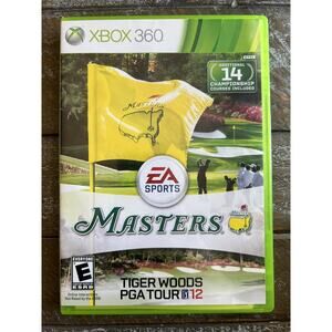 Tiger Woods PGA Tour 12: The Masters (Microsoft Xbox 360, 2011) - Complete